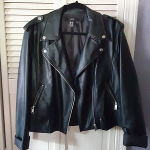 Forever 21 Faux Leather Moto Jacket